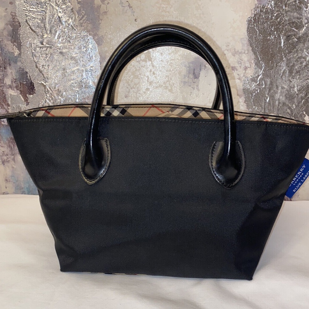 Black Designer Tote Bag